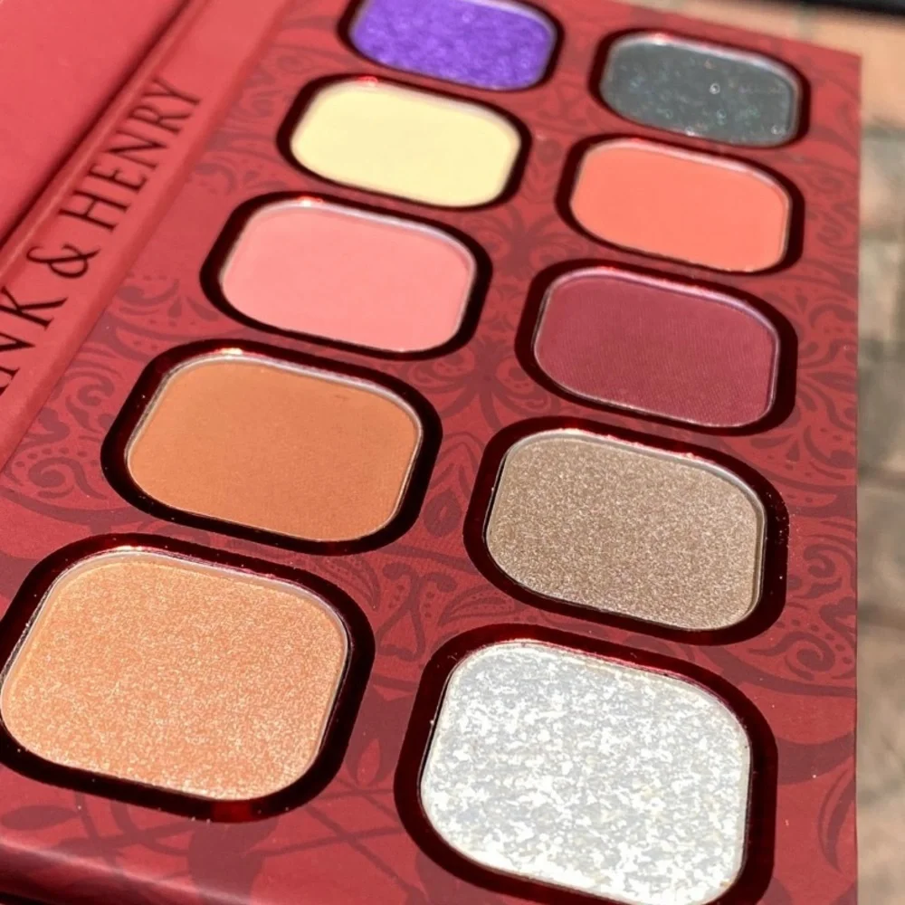 Hank & Henry SEX TALK Eyeshadow Palette Matte & Shimmer Makeup NEW & Sealed